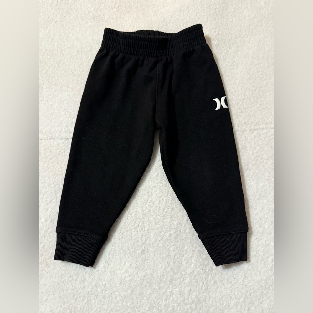 Hurley Boys Black Sweatpants -Size 2T